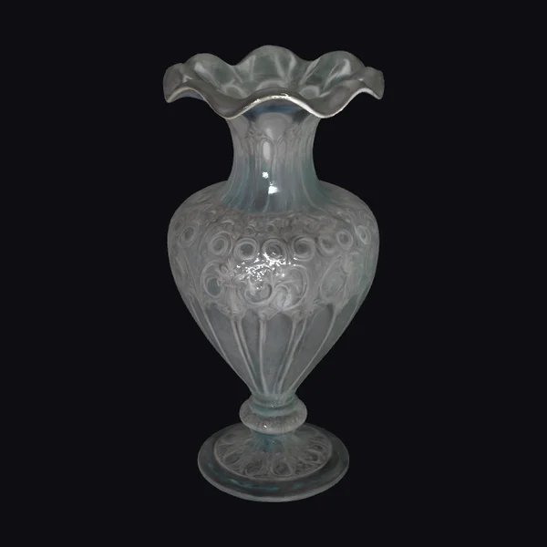 Ornate Victorian Glass Vase