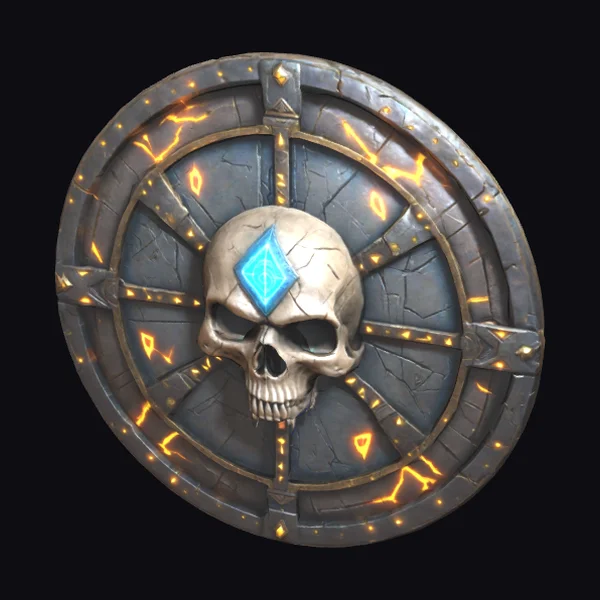 Ancient Skull Shield