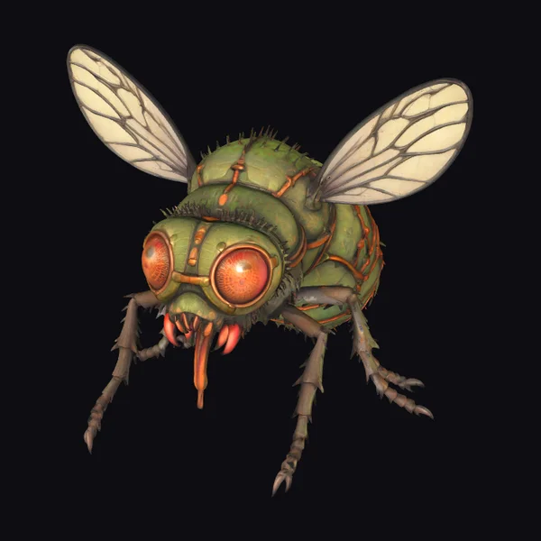 Cybernetic Fly Creature