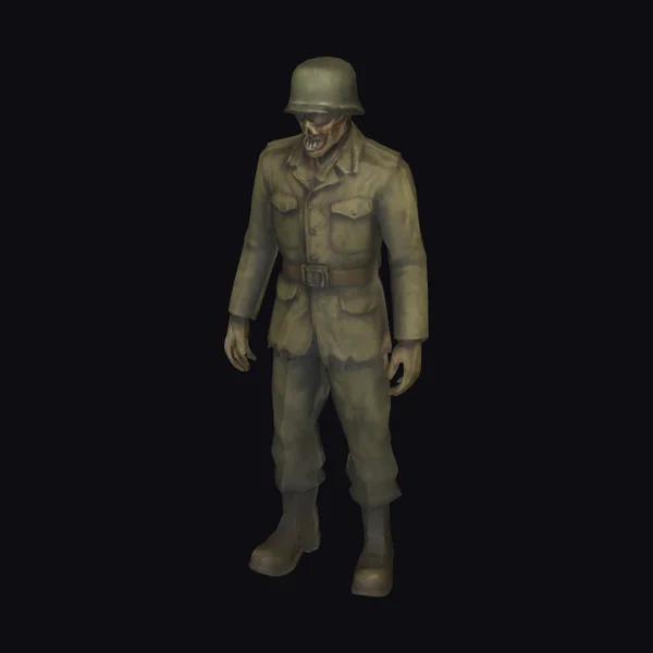 Zombie German Soldier