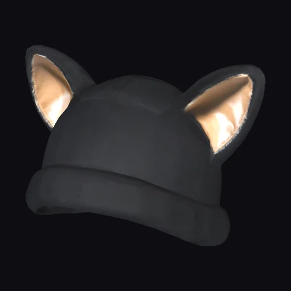 Black Cat Ear Beanie