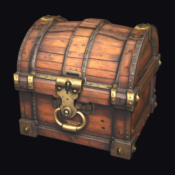 Wooden Treasure Chest