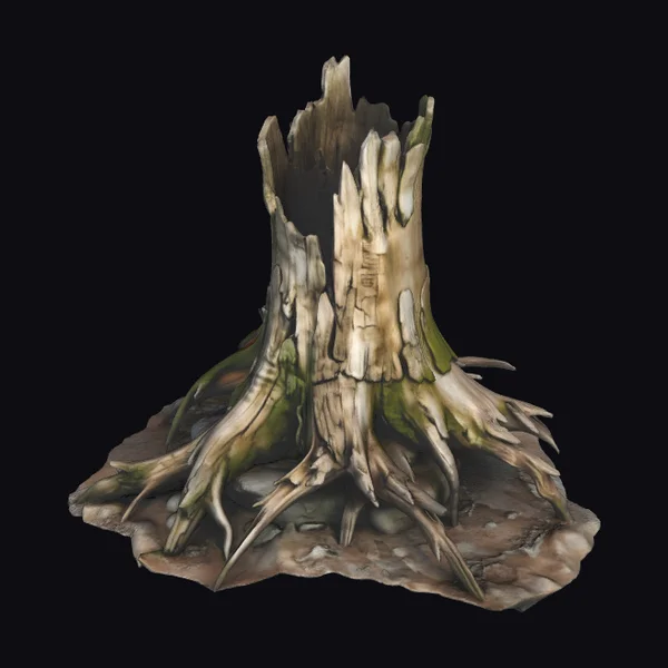 Ancient Tree Stump Ruin