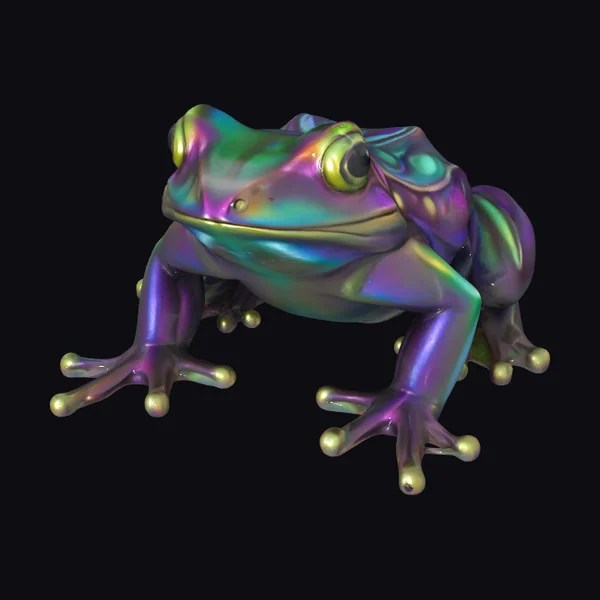 Iridescent Frog Model