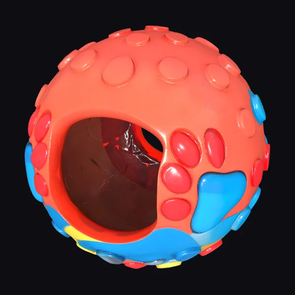 Colorful Dog Ball Toy