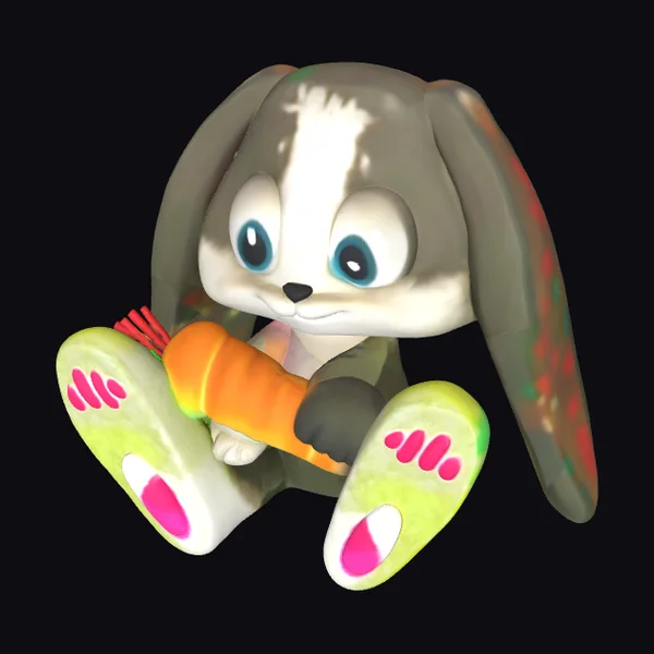 Cuddly Bunny with Carrot