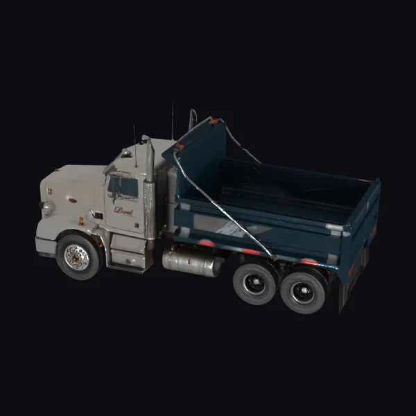 Dump Truck with Raised Bed
