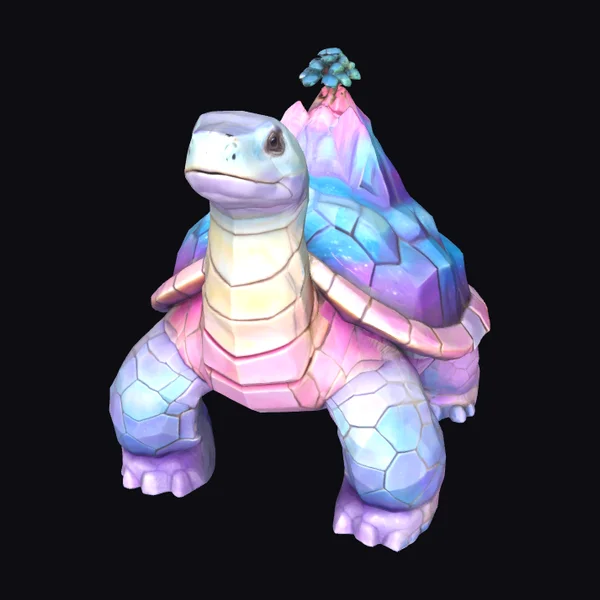 Iridescent Cosmic Tortoise