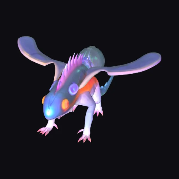 Glowing Aether Creature