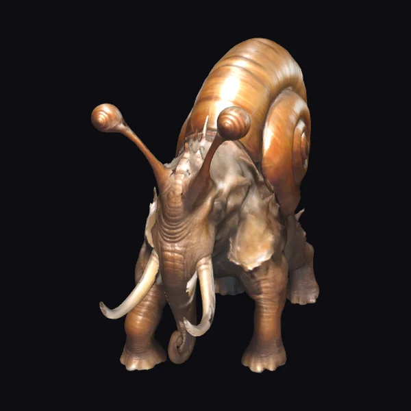 Snailphant Hybrid Creature