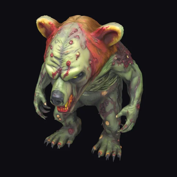 Zombie Bear Creature