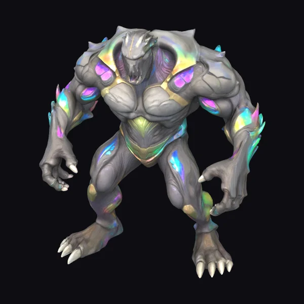 Iridescent Beast Creature