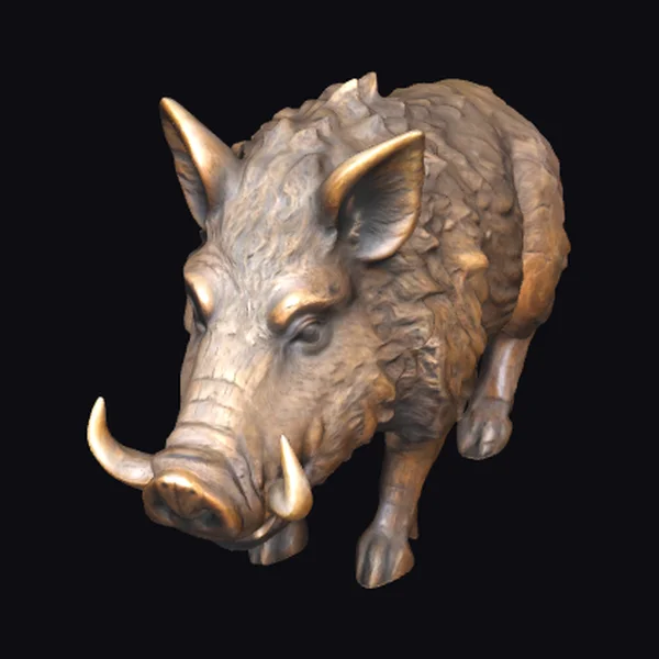 Wild Boar Statue