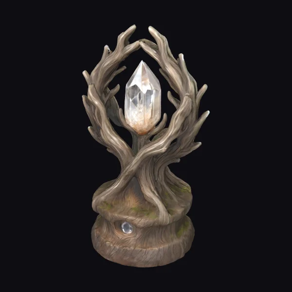 Crystal Antler Sculpture