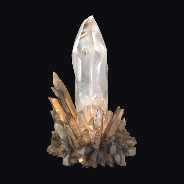 Crystal Cluster Formation