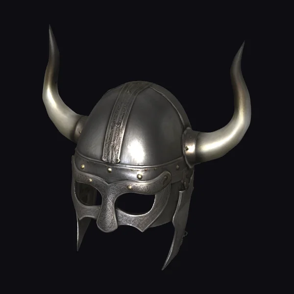 Viking Horned Battle Helmet