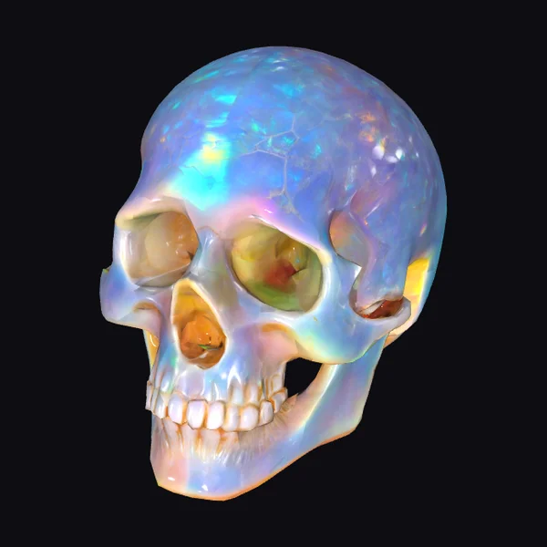 Opal Skull