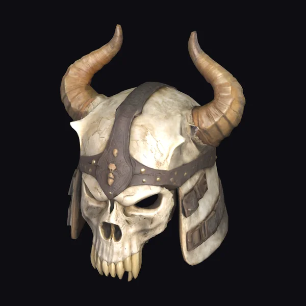 Horned Skull Warrior Helm