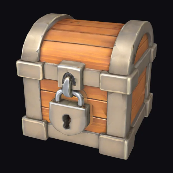 Wooden Treasure Chest