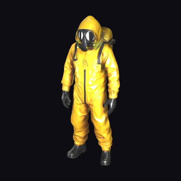 Yellow Hazmat Suit