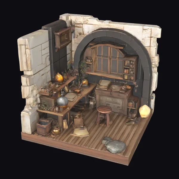 Mystic's Study Alcove