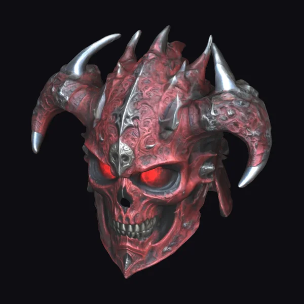 Demonic Lich King Helmet