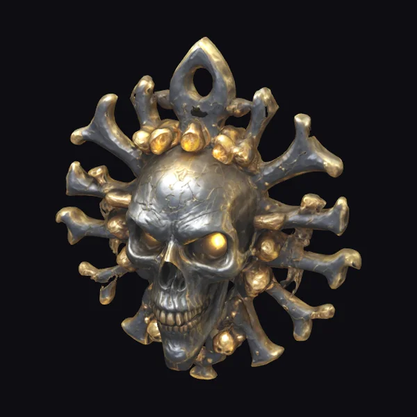 Witchcraft Skull Emblem