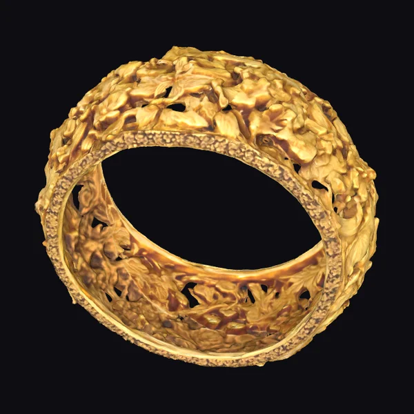 Golden Blossom Ring