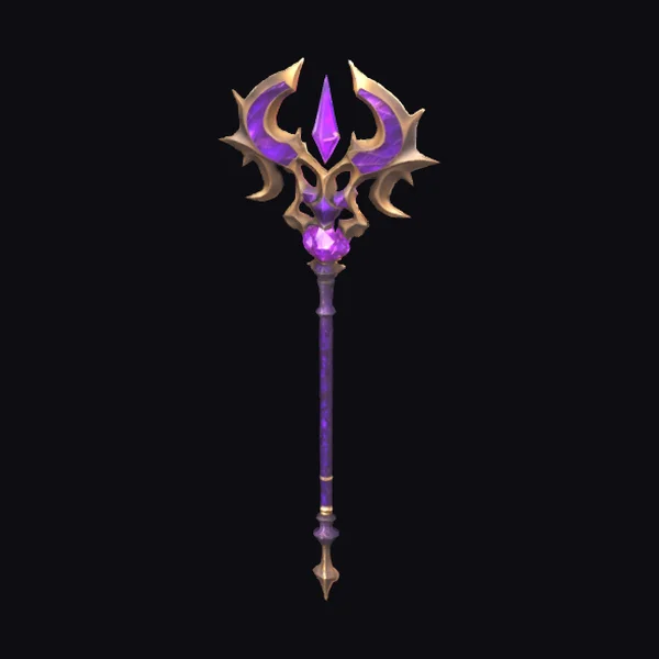 Purple Crystal Staff