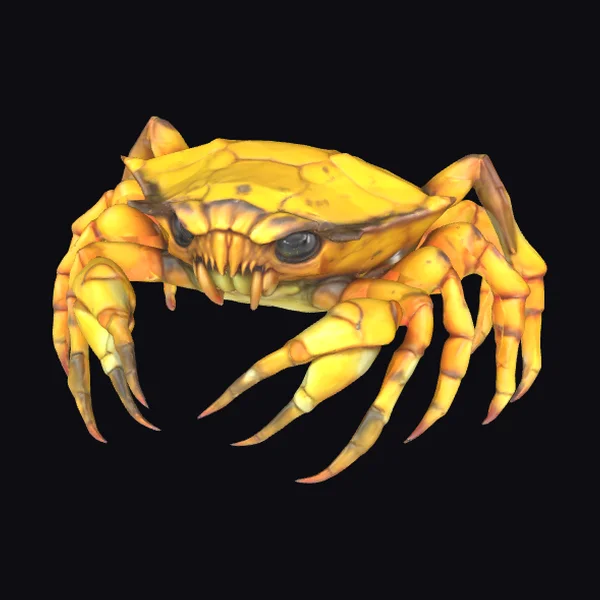 Yellow Crab Monster