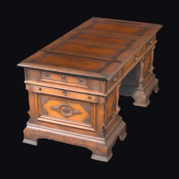 Victorian Style Wood Desk