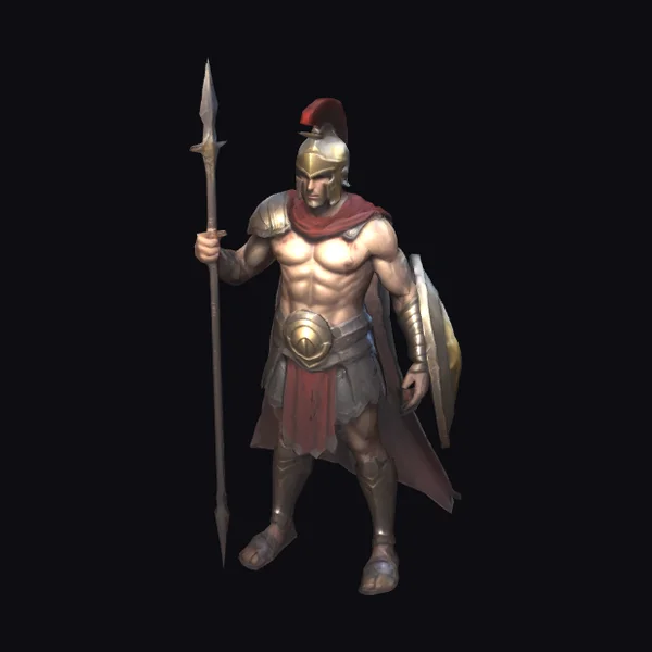 Ancient Spartan Warrior
