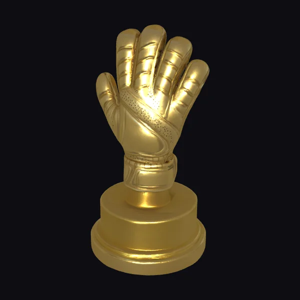 Golden Goalkeeper Glove Trophy