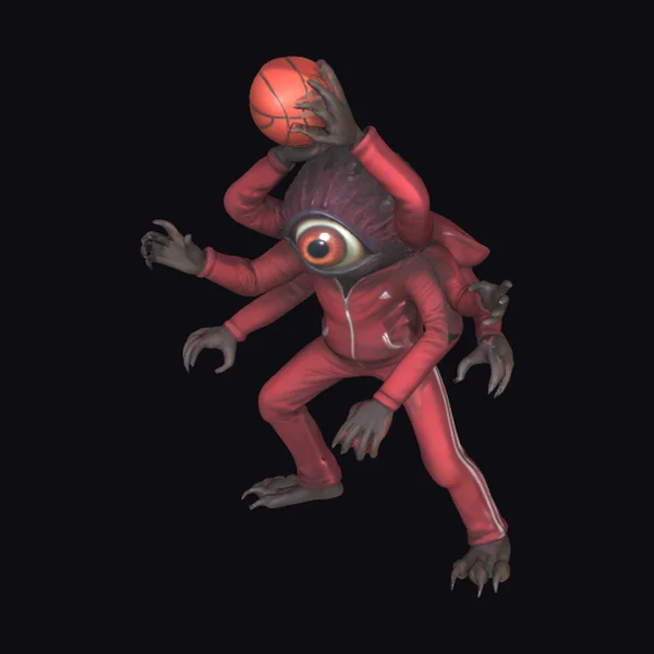 Cyclops Basketball Player