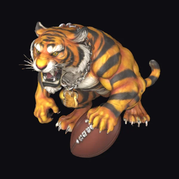 Tiger with Football
