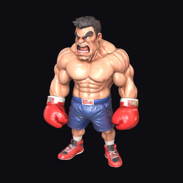 Muscle Boxing Fury