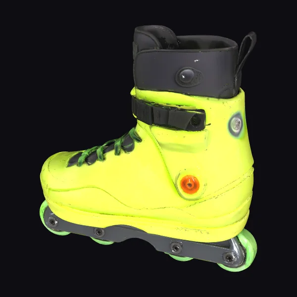 Neon Rollerblade