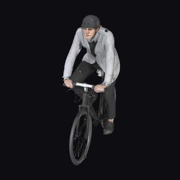 Cycling at St James Station