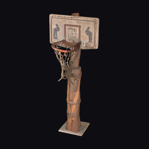 Rustic Basketball Hoop
