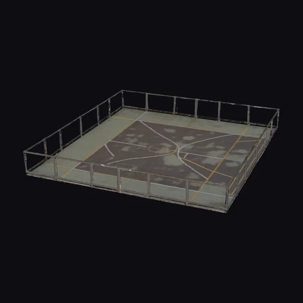 Outdoor Basketball Court