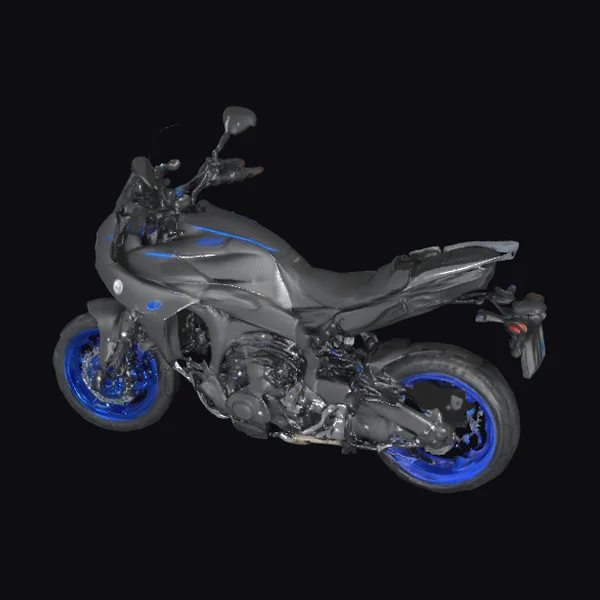 Gray Sport Motorcycle