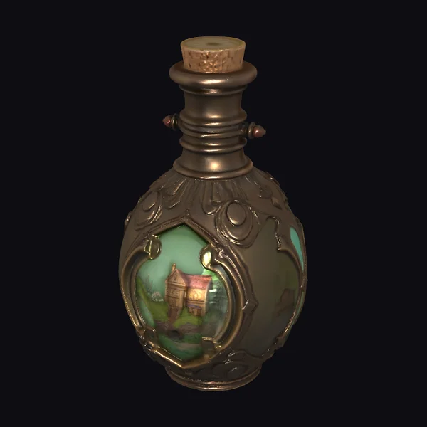 Ornate Enchanted Flask