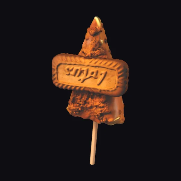 Biscoff Cookie on Stick