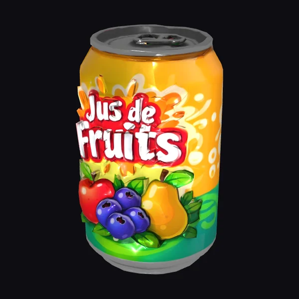 Fruit Juice Can