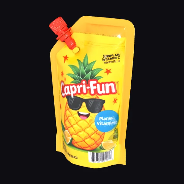 Yellow Juice Pouch