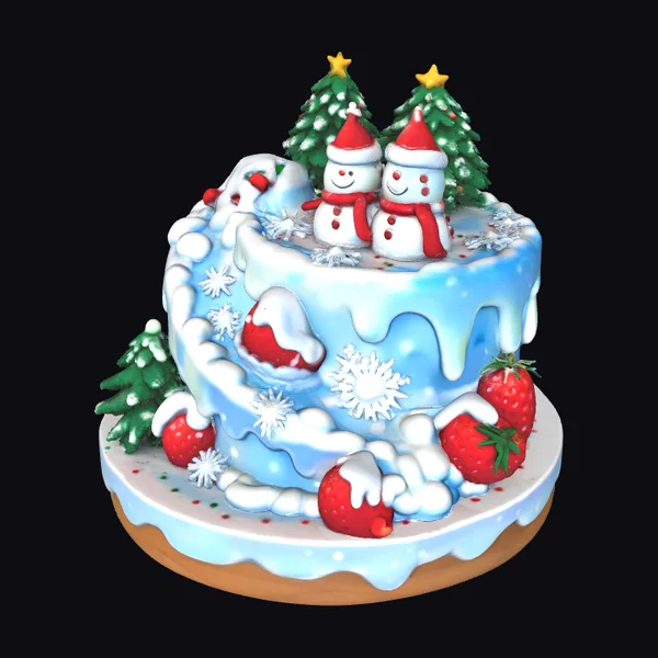 Winter Wonderland Cake