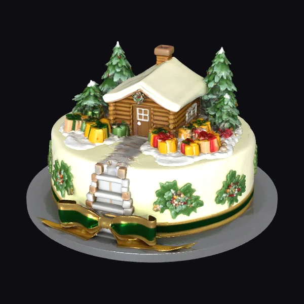 Winter Retreat Cake