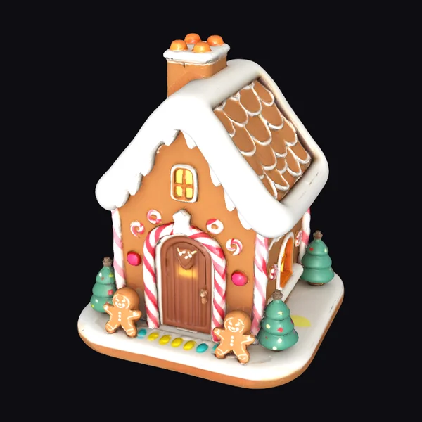 Gingerbread Fantasy House