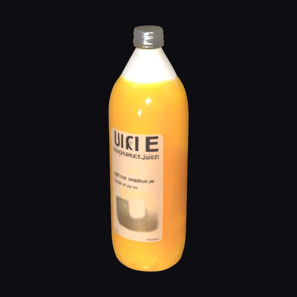Orange Juice Bottle
