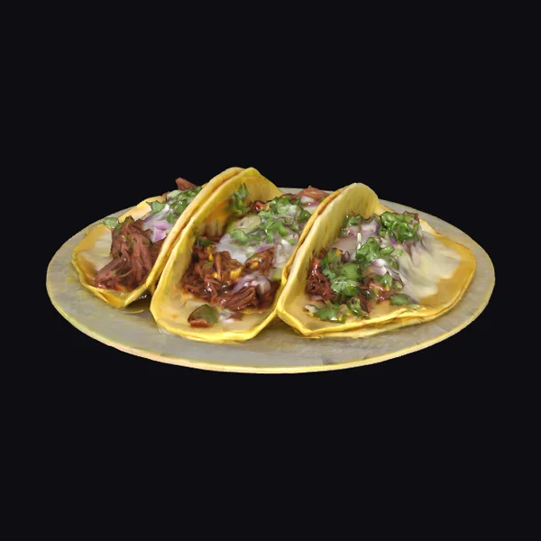Tacos on a Plate